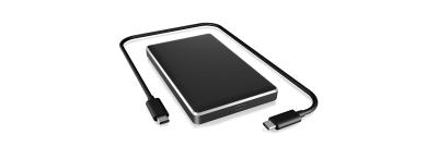 Raidsonic IcyBox IB-245-C31-B USB Type-C enclosure for 2.5" HDD/SSD Black