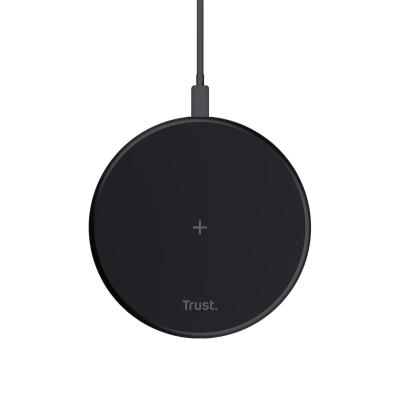 Trust Viro Compact and fast 15W wireless charger with USB-C connection Black