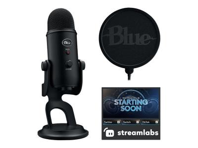 Blue Yeti Game Streaming Kit Microphone Black