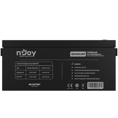 Njoy 12V/250Ah szünetmentes akkumulátor 1db/csomag