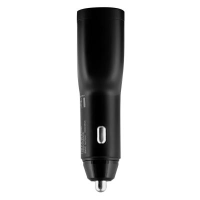 TnB 65W USB & USB Type-C Quick Charge and Power Delivery Car Charger Black
