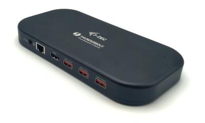 I-TEC Thunderbolt 3/USB-C Dual 4K Docking Station + USB-C to DisplayPort Cable 1,5 m + Power Delivery 60W
