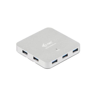 I-TEC 7-port Metal USB 3.0 Charging Hub Grey