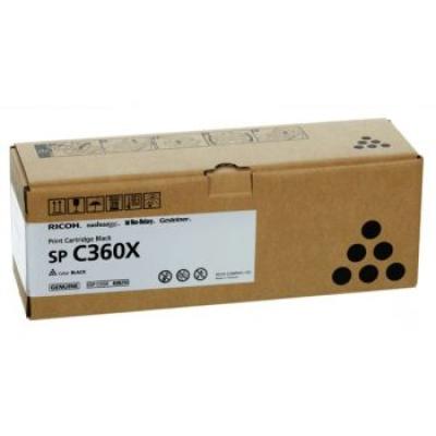 Ricoh SPC360X Black toner