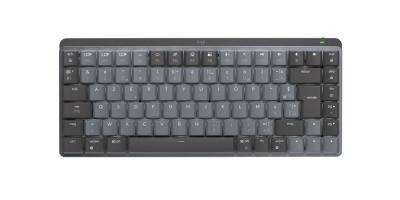 Logitech MX Mechanical Mini Tactile Quiet Mechanical Wireless Keyboard Graphite UK