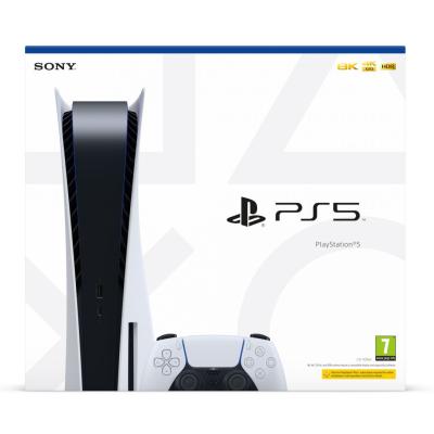 Sony Playstation 5 825GB BluRay White + 2 Controller