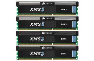 Corsair 16GB DDR3 1333MHz Kit(4x4GB) XMS3 XMP