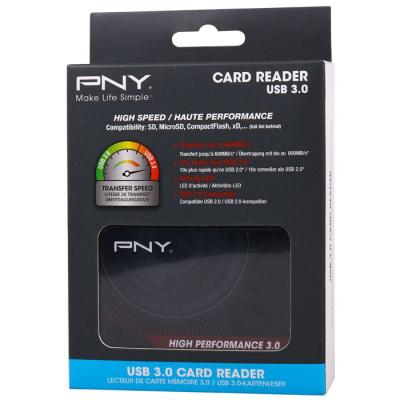 PNY High Performance Reader 3.0 Card Reader Black