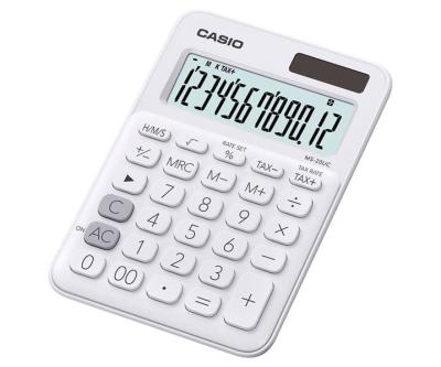 Casio MS-20UC-WE Asztali számológép White