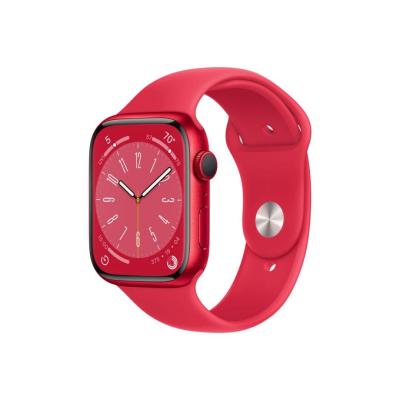 Apple Watch Series 8 GPS 45mm (PRODUCT)RED Aluminium Case with (PRODUCT)RED Sport Band