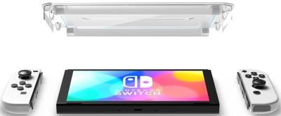Spigen Glass tR EZ Fit 2 Pack Nintendo Switch Oled