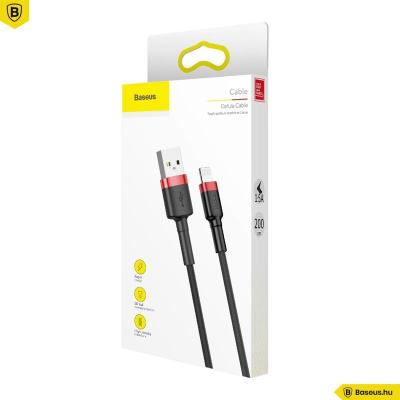 Baseus Cafule Lightning Cable 1,5A 2m Black/Red