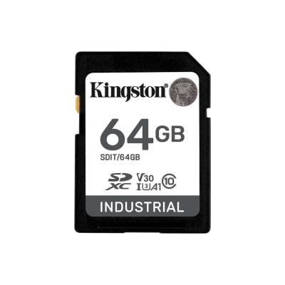 Kingston 64GB SDXC Industrial Class 10 U3 V30 A1