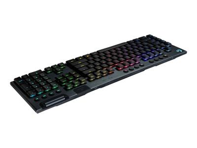 Logitech G915 Lightspeed Wireless RGB GL Tactile Mechanical Gaming Keyboard Carbon US