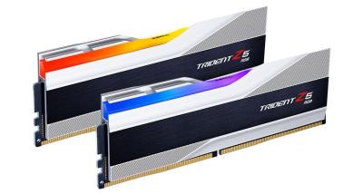 G.SKILL 32GB DDR5 5600MHz Kit(2x16GB) Trident Z5 RGB Silver