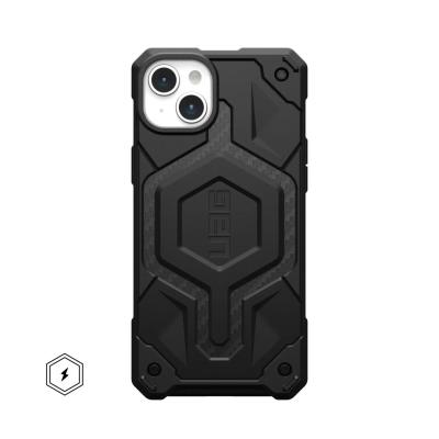 UAG Monarch Pro case for MagSafe iPhone 15 Plus Carbon Fiber