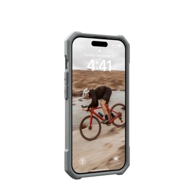 UAG Essential Armor case for MagSafe iPhone 15 Pro Silver