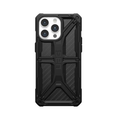UAG Monarch case for iPhone 15 Pro Max Carbon Fiber