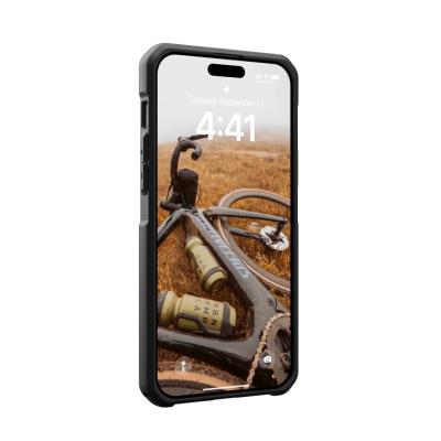 UAG Metropolis LT case for MagSafe iPhone 15 Plus Kevlar Black