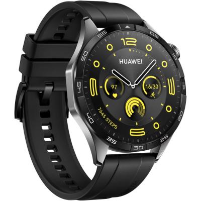 Huawei Watch GT 4 46mm Fluoroelastomer Strap Black