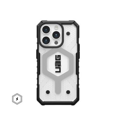UAG Pathfinder case for MagSafe iPhone 15 Pro Ice