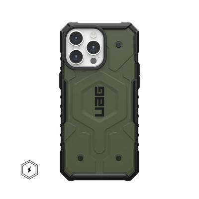 UAG Pathfinder case for MagSafe iPhone 15 Pro Max Olive Drab