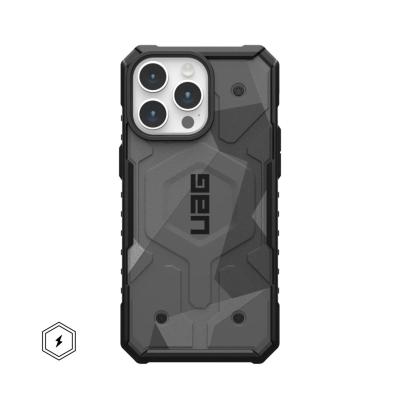UAG Pathfinder SE case for MagSafe iPhone 15 Pro Max Black Midnight Camo