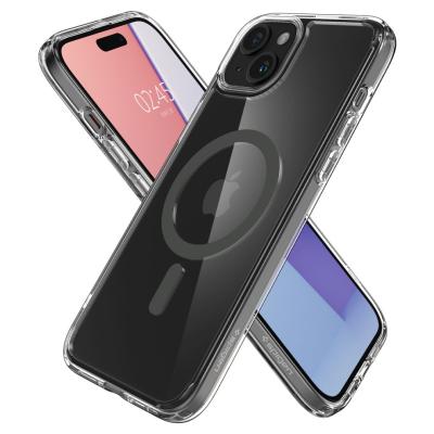 Spigen iPhone 15 Plus Case Ultra Hybrid MagSafe (MagFit) Graphite