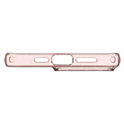 Spigen iPhone 15 Pro Case Liquid Crystal Glitter Rose Quartz