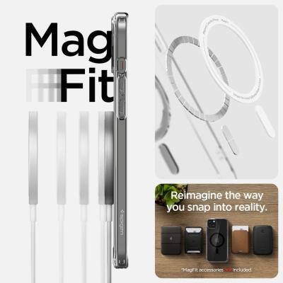 Spigen iPhone 15 Case Ultra Hybrid MagSafe (MagFit) Black