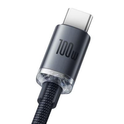Baseus Crystal Shine USB-C Cable 1,2m Black