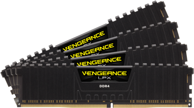 Corsair 16GB DDR4 2666MHz Kit(4x4GB) Vengeance LPX Black