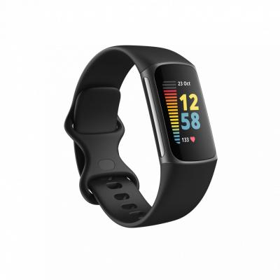 Fitbit Charge 5 Black with Graphite Stainless Steel