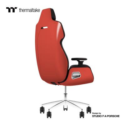 Thermaltake Argent E700 Real Leather Gaming Chair Design by Studio F. A. Porsche Flaming Orange