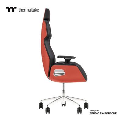 Thermaltake Argent E700 Real Leather Gaming Chair Design by Studio F. A. Porsche Flaming Orange