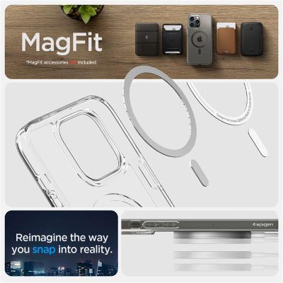 Spigen Ultra Hybrid MagSafe, carbon fiber - iPhone 14 Pro