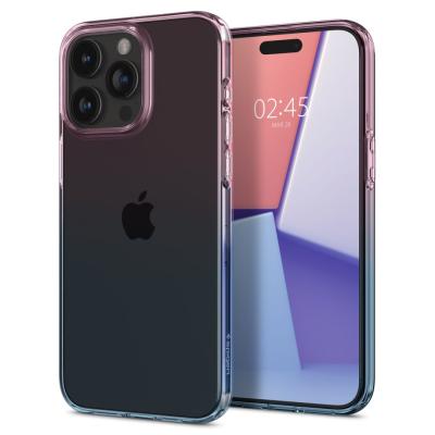 Spigen iPhone 15 Pro Case Liquid Crystal Gradation Pink