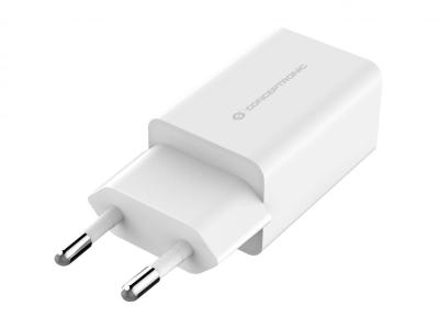Conceptronic  ALTHEA06W 2-Port 12W USB Charger Adapter White