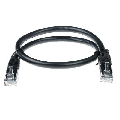 ACT CAT6 U-UTP Patch Cable 0,5m Black