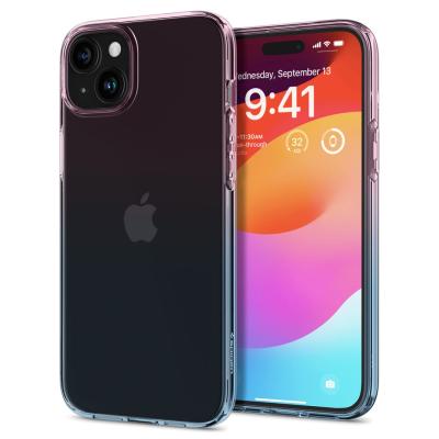 Spigen iPhone 15 Case Liquid Crystal Gradation Pink