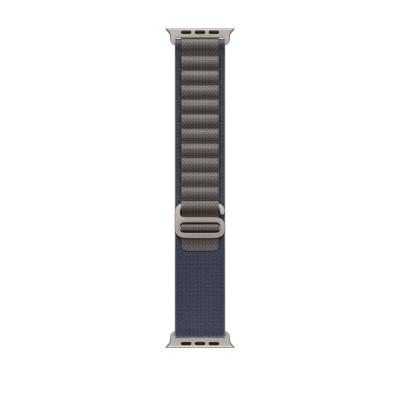 Apple Apple Watch 49mm Band: Alpine Loop Large Blue