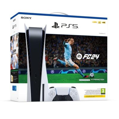 Sony Playstation 5 825GB BluRay + EA Sports FC 24 Bundle