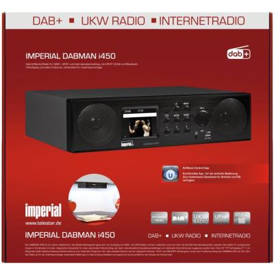 Imperial DABMAN i450 Hybrid Internet Radio Black