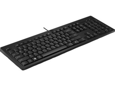 HP 125 Wired Keyboard Black HU