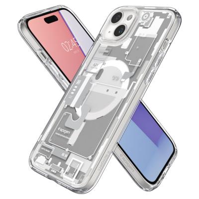 Spigen iPhone 15 Case Ultra Hybrid Zero One MagSafe (MagFit) White