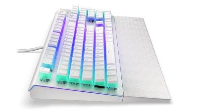 Endorfy Omnis Pudding Brown Switch Mechanical Keyboard Onyx White US
