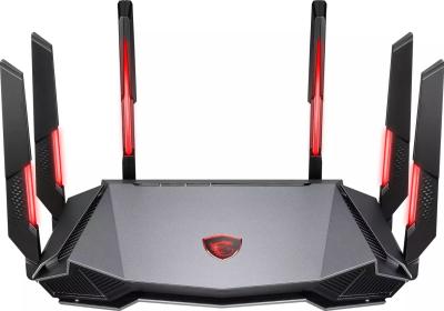 Msi RadiX AX6600 WiFi 6E Tri-Band Gaming Router Black