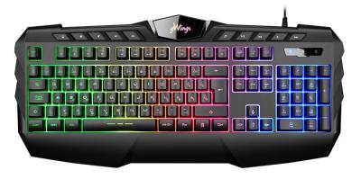 gWings GW9360KB RGB Gaming Keyboard Black HU