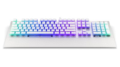 Endorfy Omnis Pudding Blue Switch Mechanical Keyboard Onyx White US