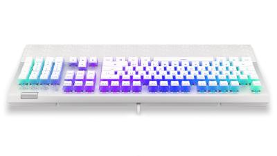 Endorfy Omnis Pudding Blue Switch Mechanical Keyboard Onyx White US